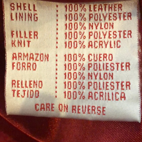 GENUINE NFL LEATHER TAMPA BAY BUCCANEERS JACKET L! - Picture 4 of 7